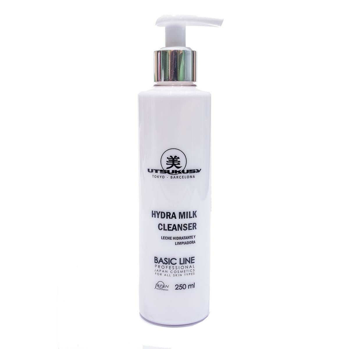 Leche Basic Line de Utsukusy (limpiadora Desmaquillante)