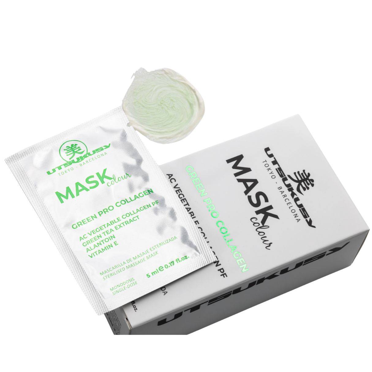 Mascarilla Green Pro Collagen 10x5ml - Imagen 2