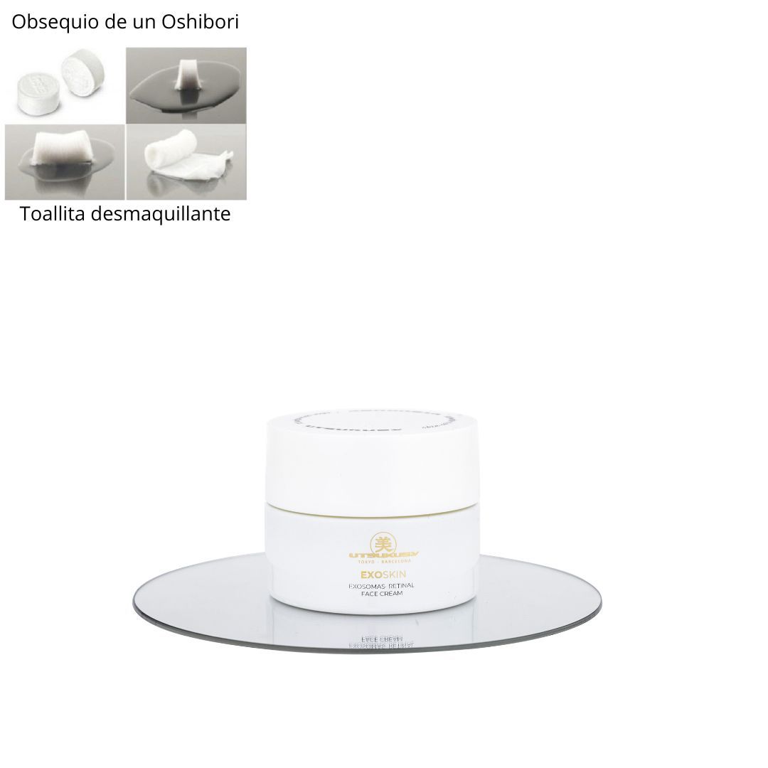 crema exoskin exosomas con retinal de utsukusy
