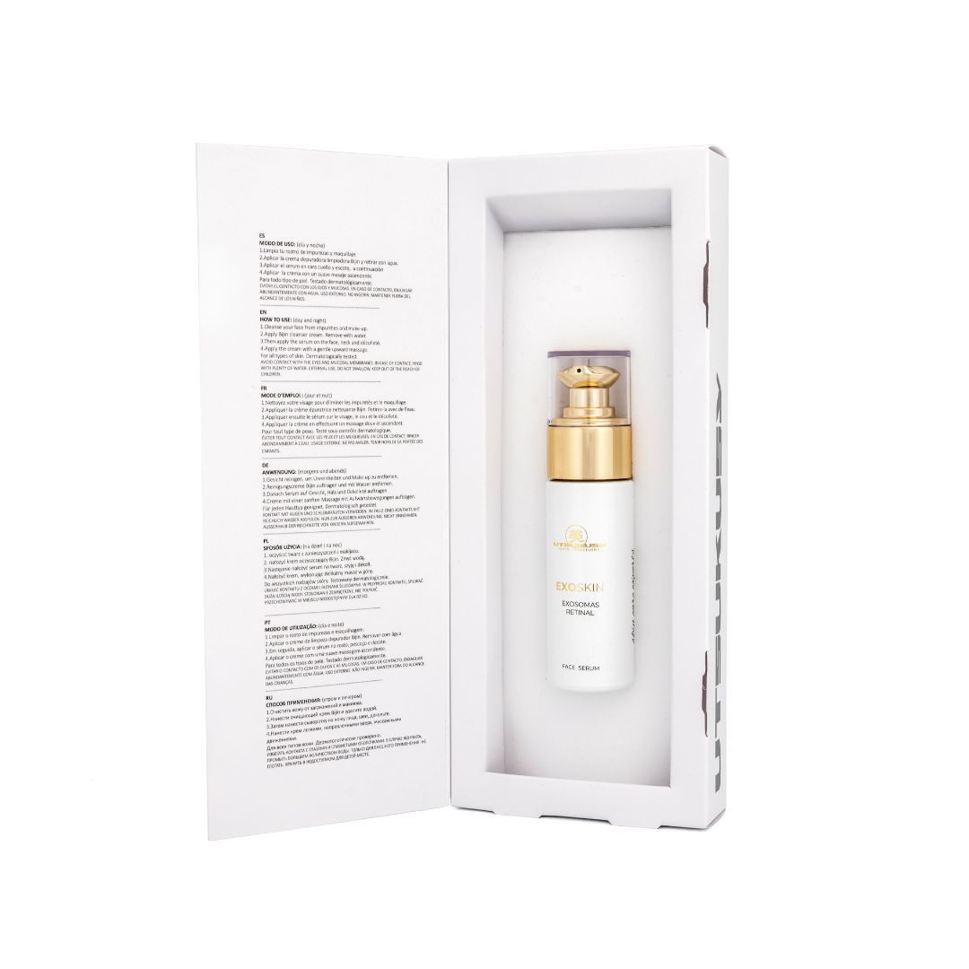 Serum exoskin exosomas con retinal de utsukusy