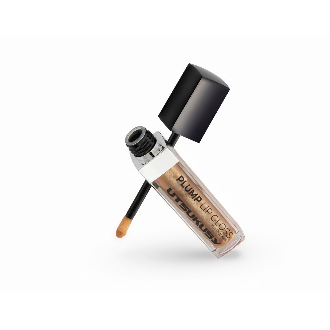 Voluminizador PLUMP LIP GLOSS Nude Nacarado de Utsukusy